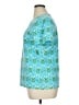 Talbots Paisley Teal Active T-Shirt Size XL - photo 5