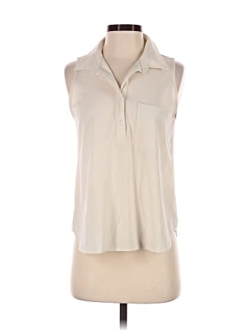 Paper Crane Sleeveless Button-Down Shirt (view 1)