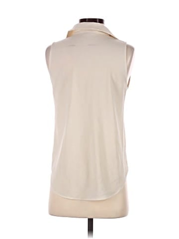 Paper Crane Sleeveless Button-Down Shirt (view 2)