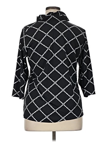 Lulu-B 3/4 Sleeve Button-Down Shirt (view 2)