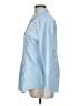 Unbranded 100% Polyester Color Block Blue Long Sleeve Blouse Size L - photo 5