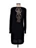 Zara 100% Polyamide Stars Black Cocktail Dress Size S - photo 2