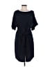 Closet Solid Blue Casual Dress Size 10 - photo 1