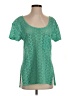 FP BEACH 100% Cotton Teal Short Sleeve Top Size XS - photo 1