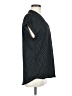 Pleione Black Short Sleeve Blouse Size M - photo 4