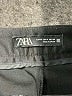 Zara Solid Black Dress Pants Size M - photo 7