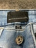 White House Black Market Chevron-herringbone Blue Jeans Size 00 Petite - photo 7