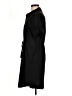 Halston Solid Black Casual Dress Size M - photo 5