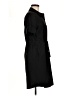 Halston Solid Black Casual Dress Size M - photo 4