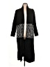 Bobeau 100% Polyester Aztec Or Tribal Print Black Cardigan Size 1X - photo 1