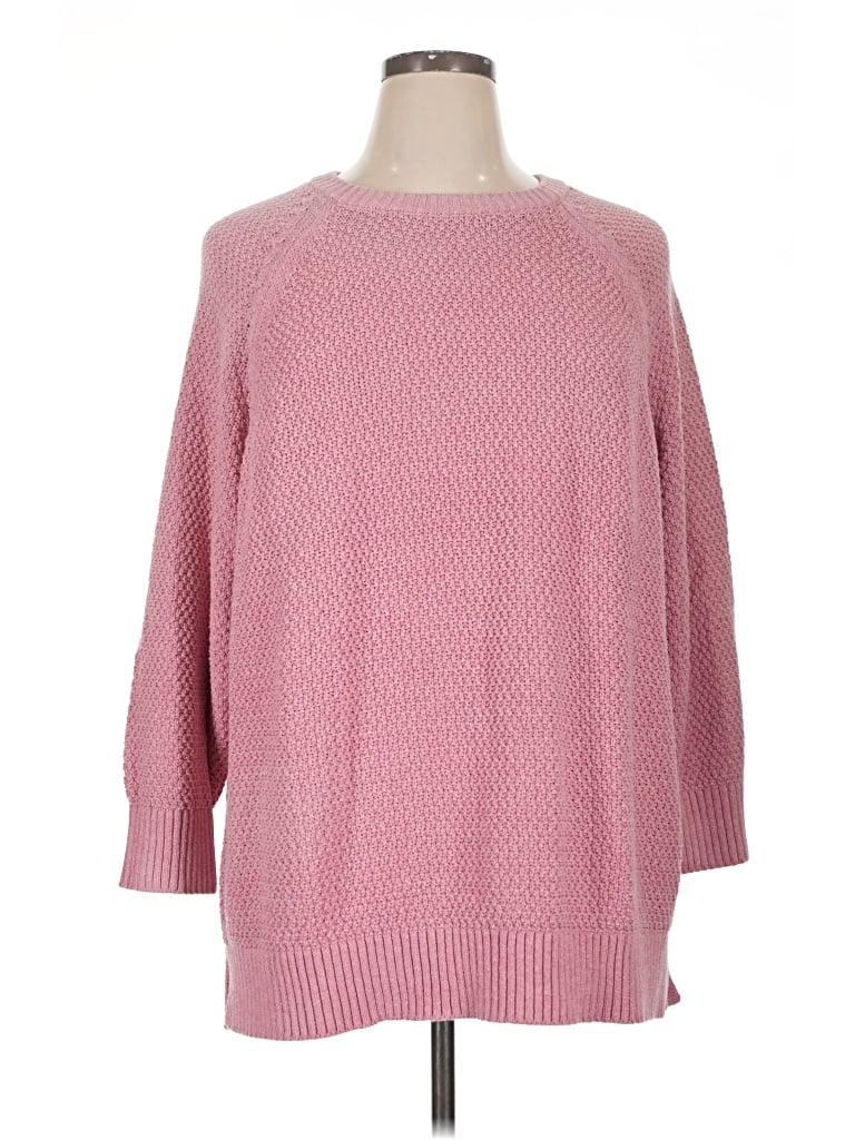 Pre-owned Old Navy Pullover Sweater In Pink