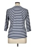 Lulu-B Stripes Blue 3/4 Sleeve Top Size XL - photo 2