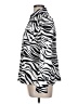 Unbranded Animal Print Silver Long Sleeve Blouse Size L - photo 5