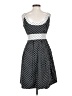 Donna Ricco Polka Dots Black Cocktail Dress Size 4 (petite) - photo 2