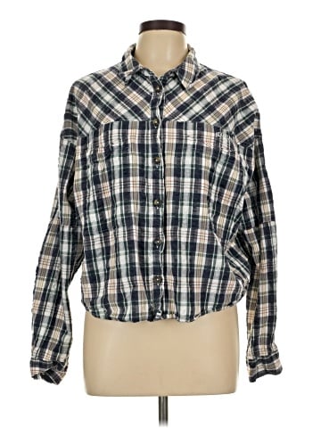 BDG Long Sleeve Button-Down Shirt (view 1)