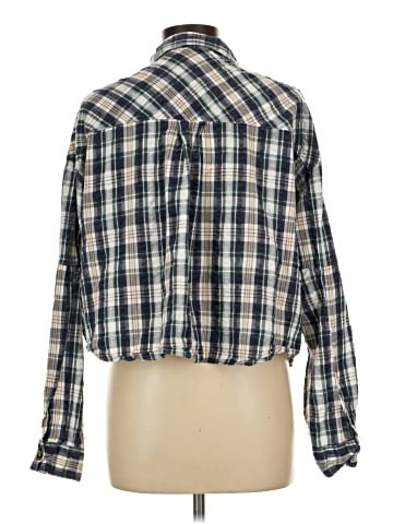 BDG Long Sleeve Button-Down Shirt (view 2)
