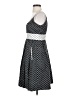 Donna Ricco Polka Dots Black Cocktail Dress Size 4 (petite) - photo 5