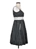 Donna Ricco Polka Dots Black Cocktail Dress Size 4 (petite) - photo 4