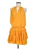 Ramy Brook 100% Polyester Orange Cocktail Dress Size M - photo 1