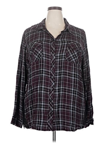 Torrid 3/4 Sleeve Henley (view 1)