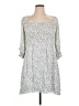 Reformation 100% Polyester Gray Casual Dress Size XL - photo 1