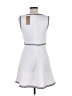 Francesca's Graphic White Casual Dress Size L - photo 2
