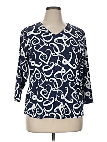 Lulu-B 3/4 Sleeve Blouse (view 1)
