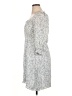 Reformation 100% Polyester Gray Casual Dress Size XL - photo 5