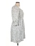 Reformation 100% Polyester Gray Casual Dress Size XL - photo 4