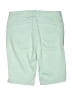 BLUE SPICE Solid Green Shorts Size 7 - photo 2