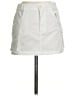 Unbranded Solid White Casual Skirt Size XS - photo 1