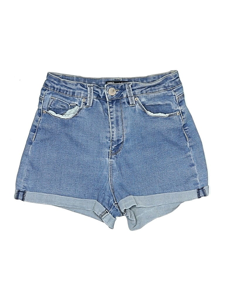 Pre-owned Ymi Denim Shorts In Blue