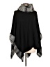 Saks Fifth Avenue Black Poncho One size - photo 1