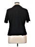 Chenault Black Short Sleeve Blouse Size XL - photo 2