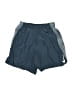 Nike 100% Polyester Color Block Blue Athletic Shorts Size M - photo 1
