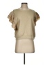 Pilcro 100% Cotton Tan Short Sleeve Top Size S (petite) - photo 1