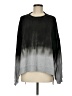 Electric & Rose Tie-dye Black Pullover Sweater Size M - photo 1