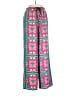 Intempo Print Pink Casual Pants Size S - photo 1