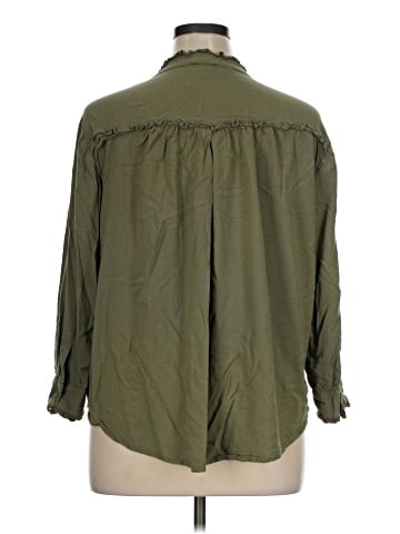 Sundance 3/4 Sleeve Button-Down Shirt (view 2)