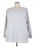 LIVI Active Gray 3/4 Sleeve Top Size 26 - 28 - photo 1