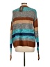 Assorted Brands 100% Acrylic Color Block Teal Pullover Sweater Size L - photo 2
