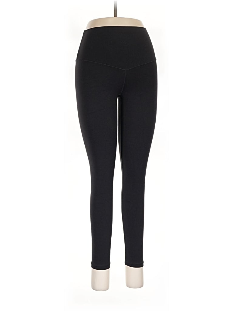 Pre-owned Aerie Active Pants In Black