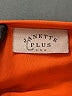 Janette Plus Solid Orange Casual Dress Size L (estimated) - photo 7