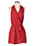 Naked Zebra 100% Polyester Solid Red Romper Size S - photo 1