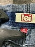 L.e.i. 100% Cotton Blue Overalls Size XL - photo 4