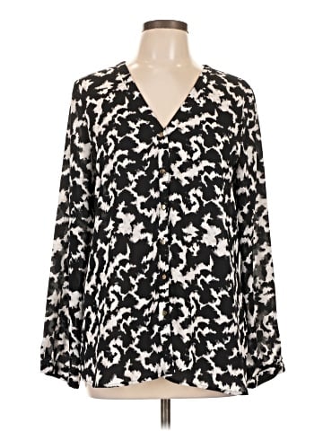 Ivanka Trump Long Sleeve Blouse (view 1)