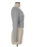 Shein Gray Long Sleeve T-Shirt Size 6 - photo 4