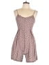 All That Jazz 100% Rayon Hearts Brown Romper Size 7 - 8 - photo 1