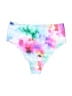 Pink Lily Tie-dye Purple Swimsuit Bottoms Size S - photo 2