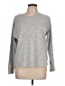 Live Love Lounge by Karen Neuberger Gray Pullover Sweater Size L - photo 1